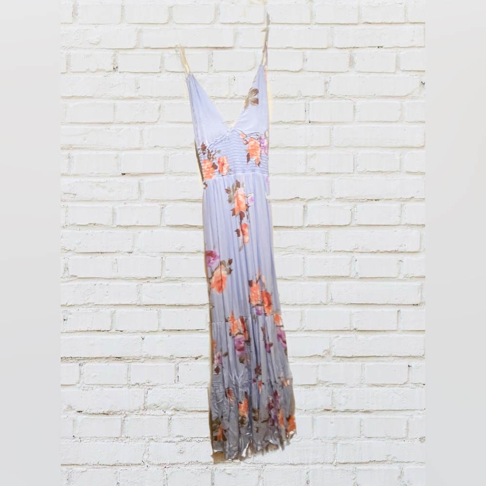 NWT Powder Blue Floral Dress